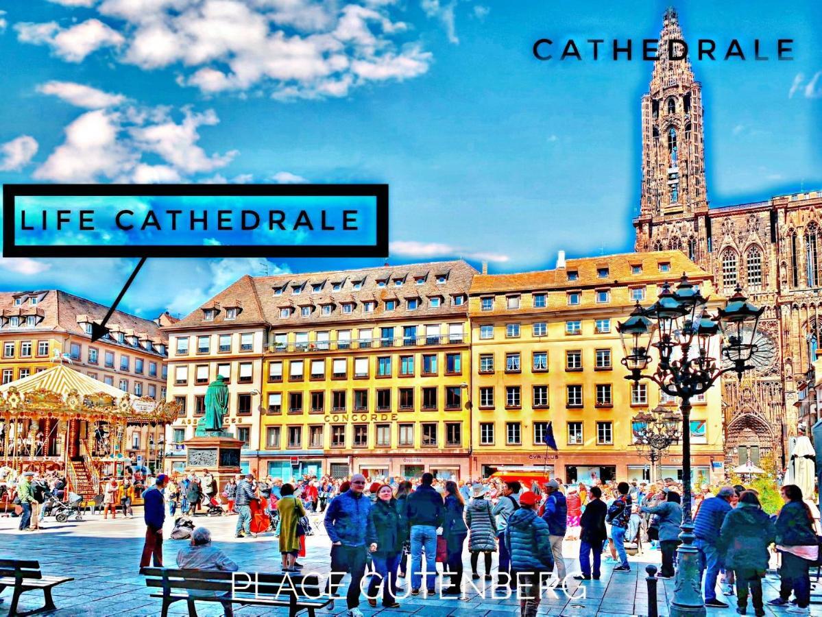 Life Cathedrale City-Center Place Gutenberg 스트라스부르 외부 사진